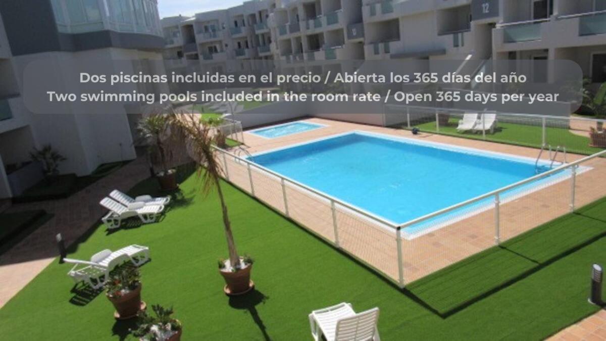 Chocolate Brownie Piscina, Terraza, Planta Baja, Parking Y Wifi Appartement Corralejo Buitenkant foto