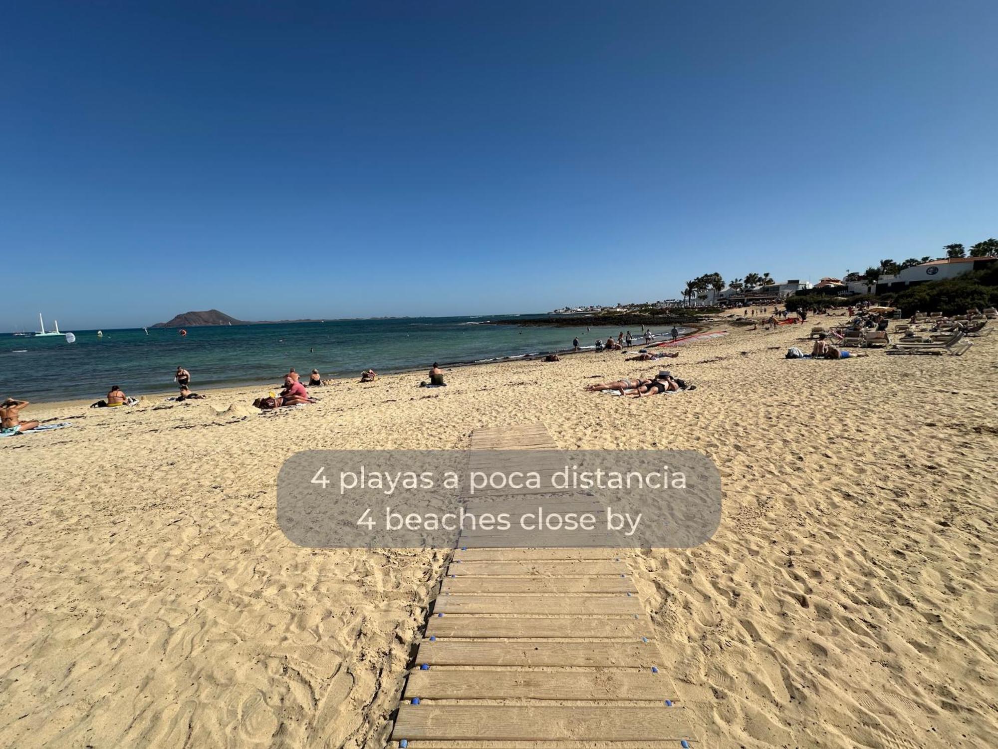 Chocolate Brownie Piscina, Terraza, Planta Baja, Parking Y Wifi Appartement Corralejo Buitenkant foto